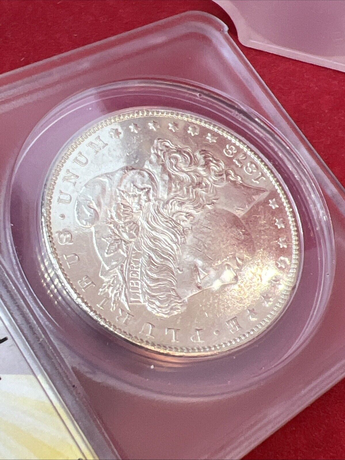 1878 S Morgan Silver Dollar ANACS MS61 PL Proof Like - Stunning!