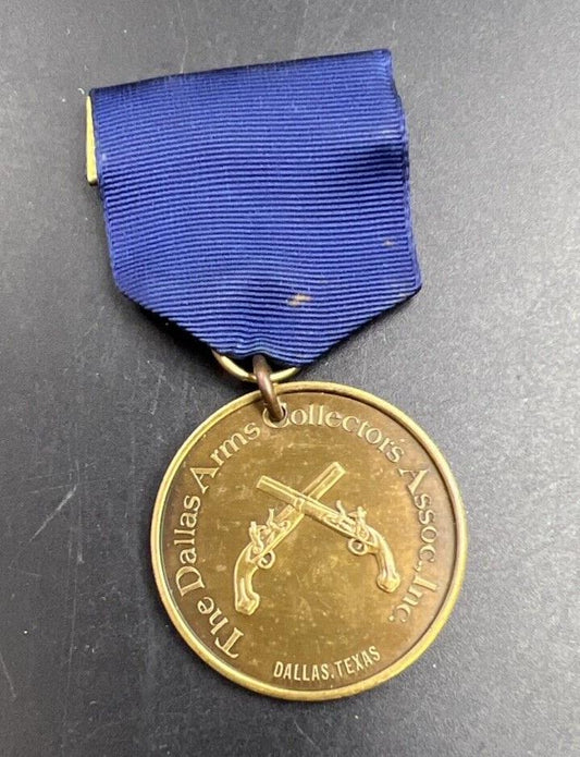 1978 Dallas Arms Collector's Association Exhibitor Medal Dallas 1978