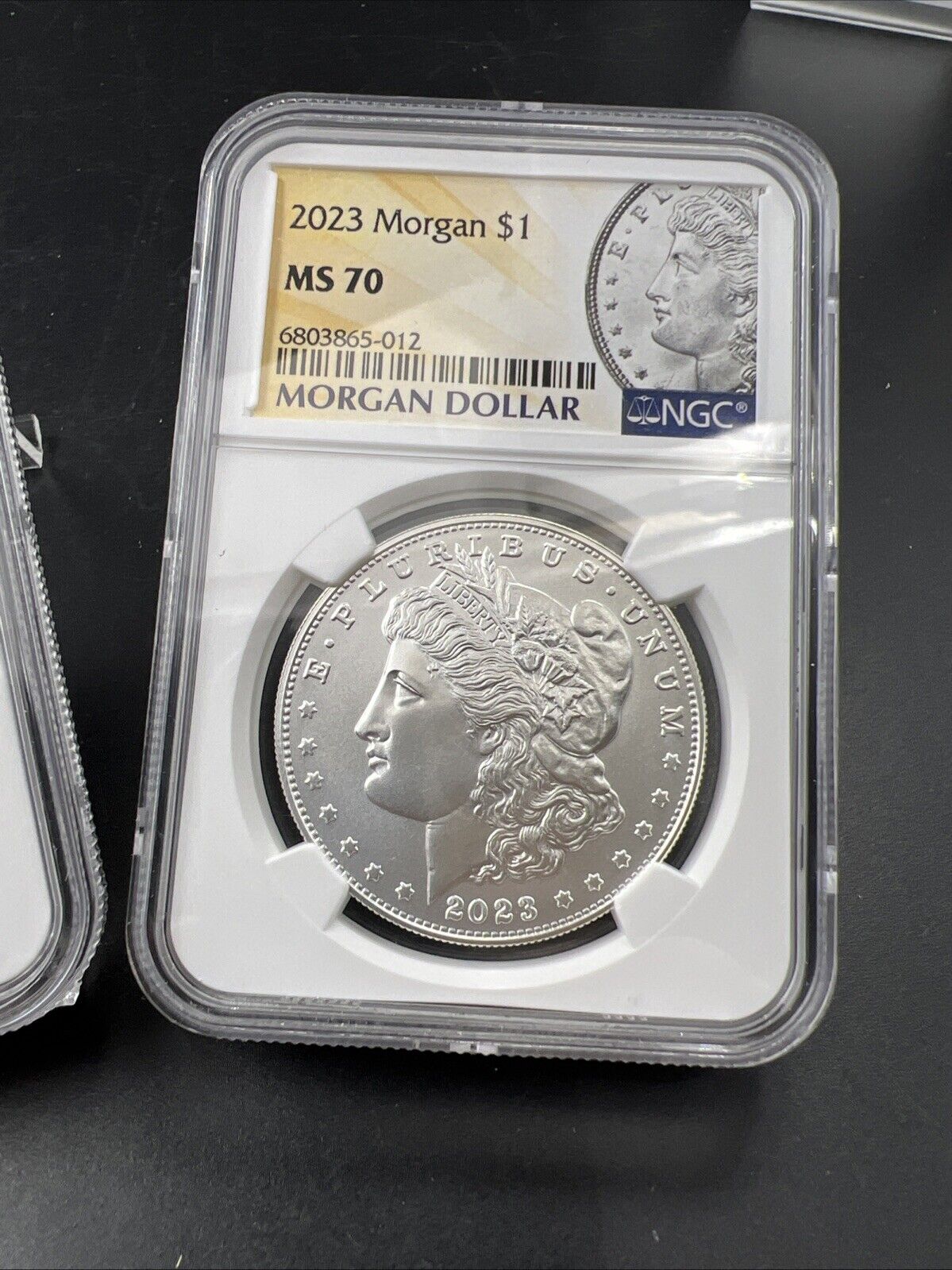 2023 US Two Coin SET Morgan & Peace Silver Dollar Coins NGC MS70 Early Releases