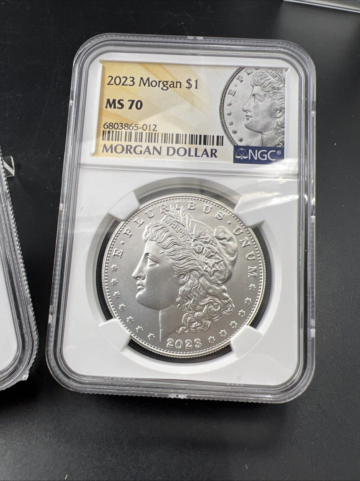 2023 US Two Coin SET Morgan & Peace Silver Dollar Coins NGC MS70 Early Releases