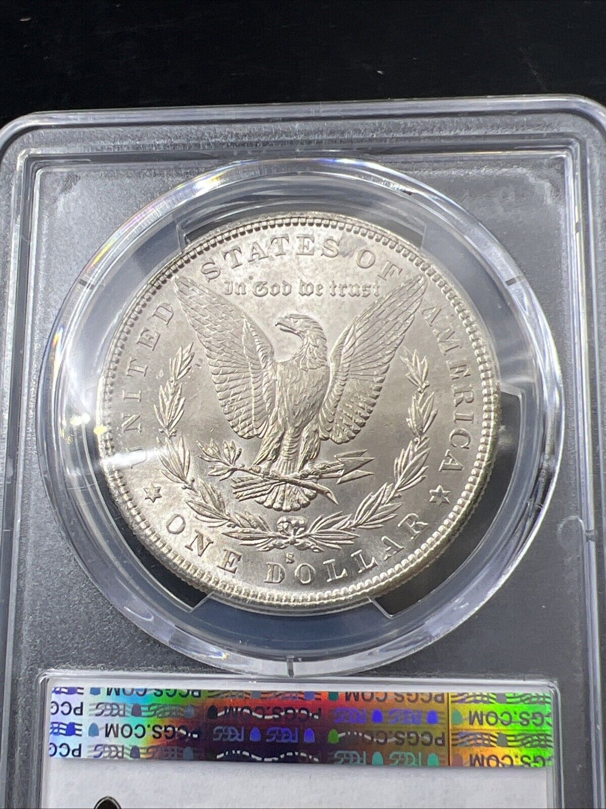 1882 S $1 Morgan Silver Dollar Coin PCGS MS64 Choice BU Certified