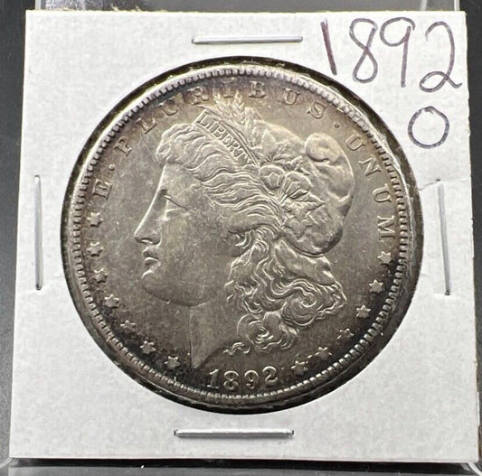 1892 O $1 Morgan Silver Dollar Coin XF EF Extra Fine Circulated