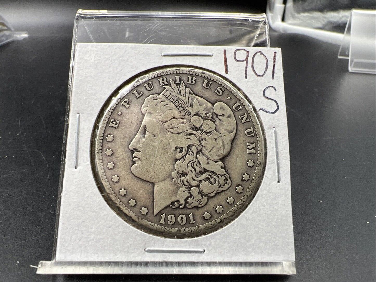 1901 S $1 Morgan Silver Dollar Coin Choice VG Very Good Circ