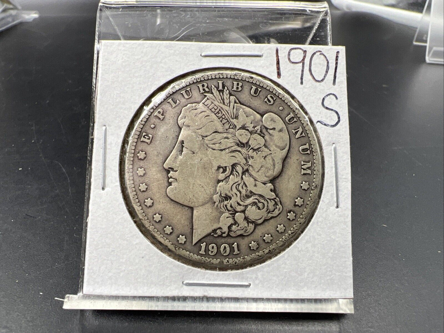 1901 S $1 Morgan Silver Dollar Coin Choice VG Very Good Circ