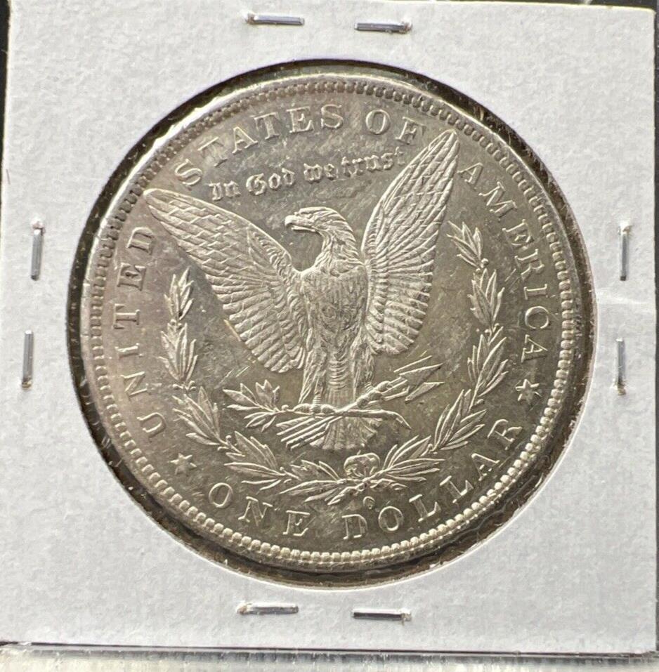 1882 O $1 Morgan Silver Dollar Coin UNC Uncirculated