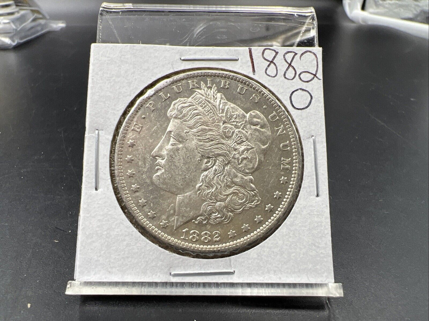 1882 O $1 Morgan Silver Dollar Coin UNC Uncirculated