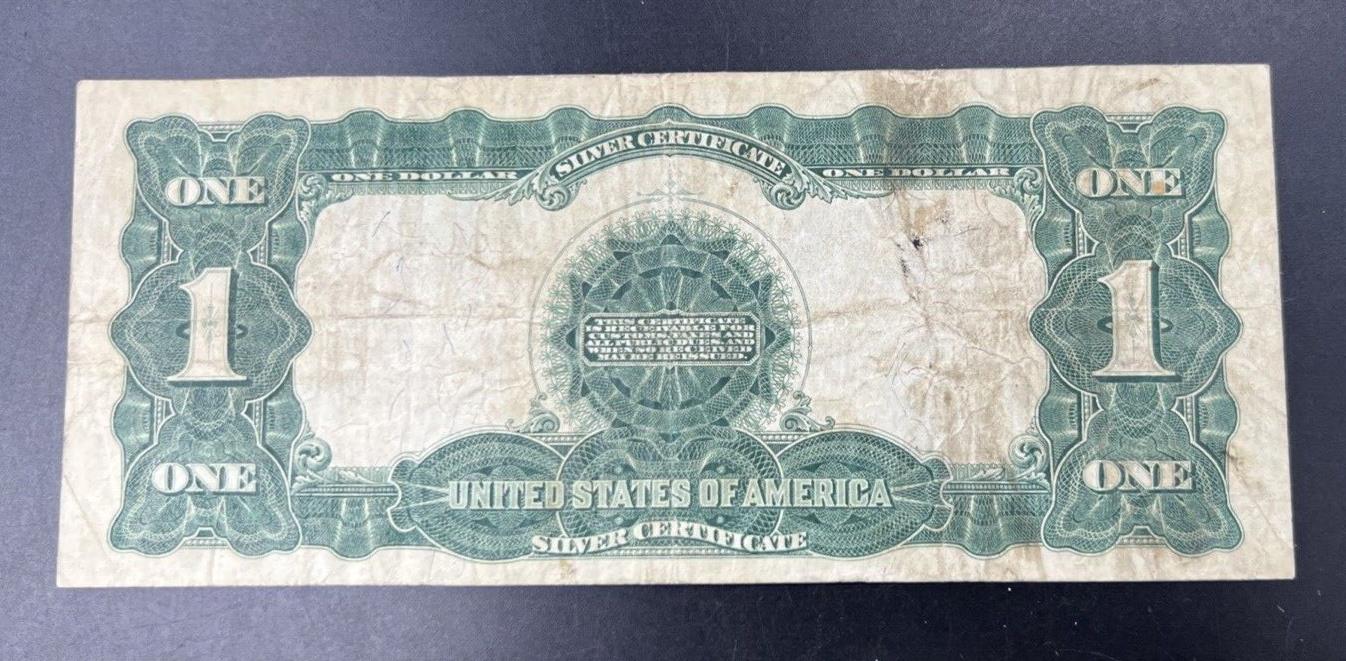 1899 $1 Dollar Black Eagle Silver Certificate Note Speelman & White Choice Fine