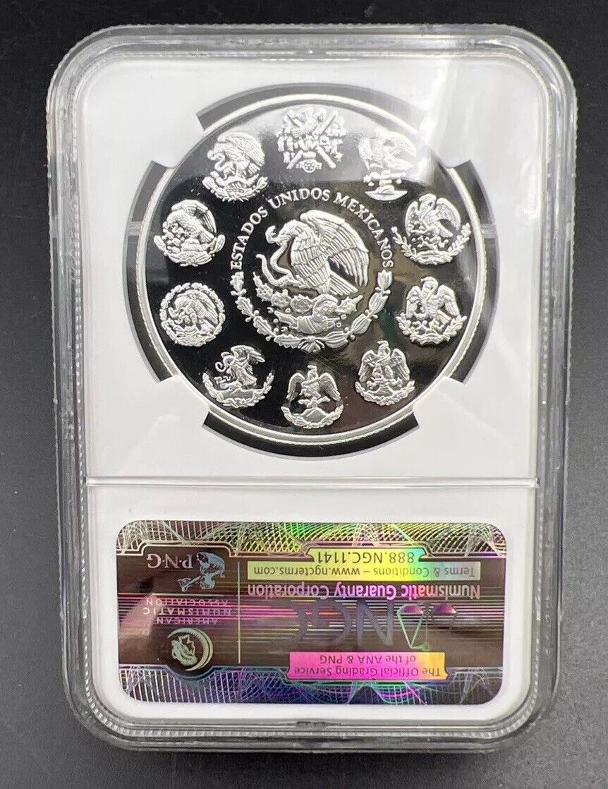 2001 Mo 1 oz Onza Mexico Libertad NGC ULTRA Cameo PF69 UCAM PROOF .999 Key Date