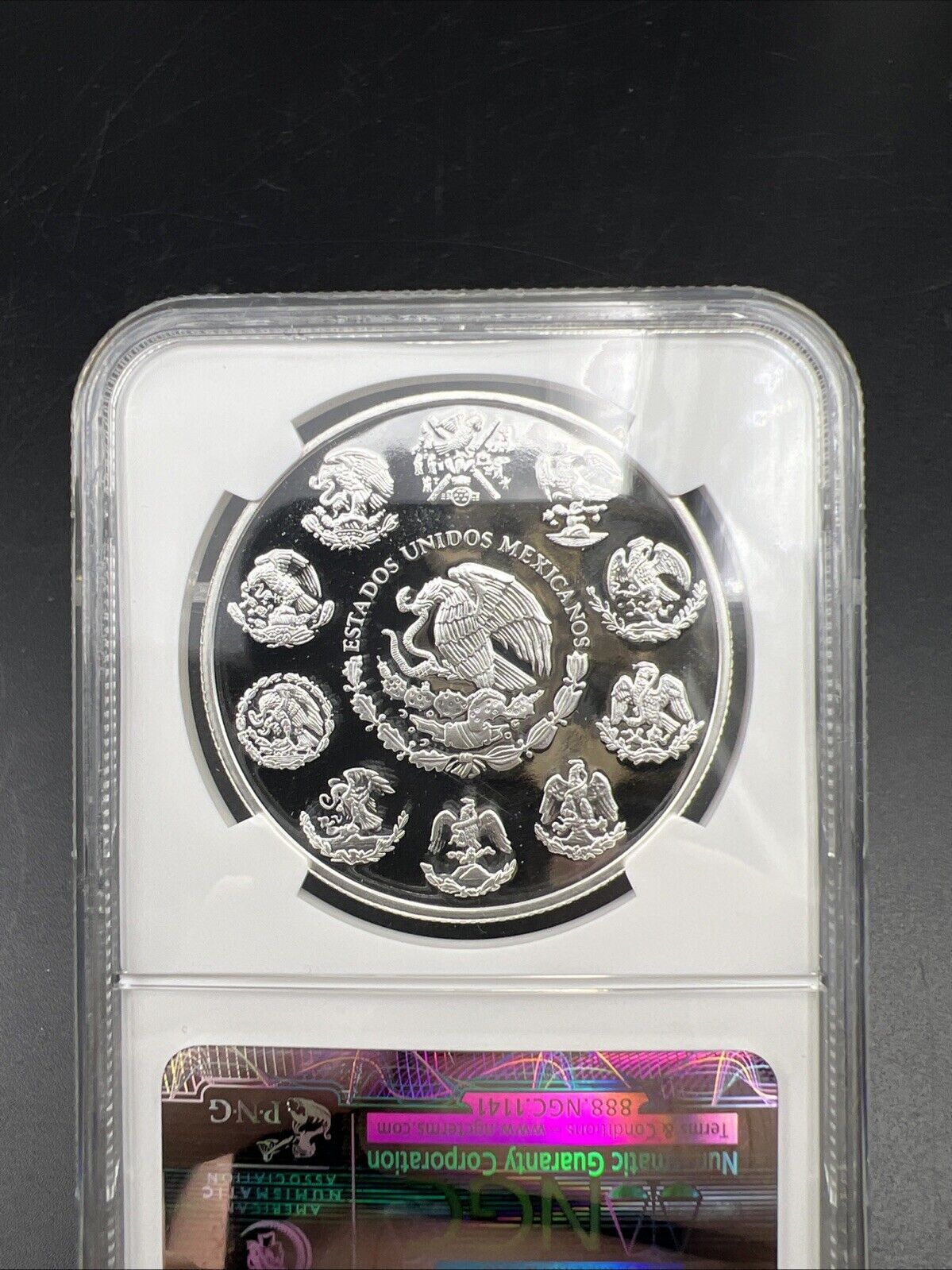 2001 Mo 1 oz Onza Mexico Libertad NGC ULTRA Cameo PF69 UCAM PROOF .999 Key Date