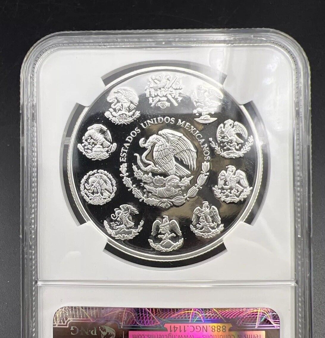 2001 Mo 1 oz Onza Mexico Libertad NGC ULTRA Cameo PF69 UCAM PROOF .999 Key Date