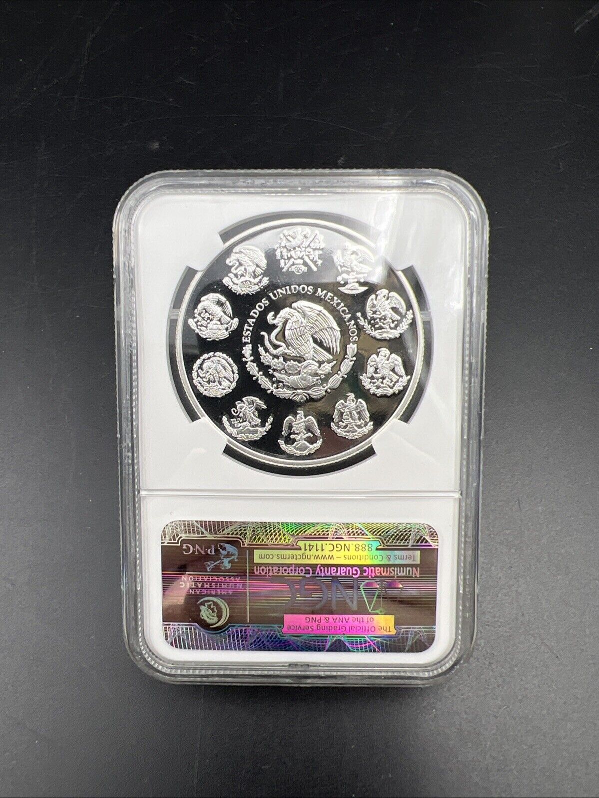 2001 Mo 1 oz Onza Mexico Libertad NGC ULTRA Cameo PF69 UCAM PROOF .999 Key Date