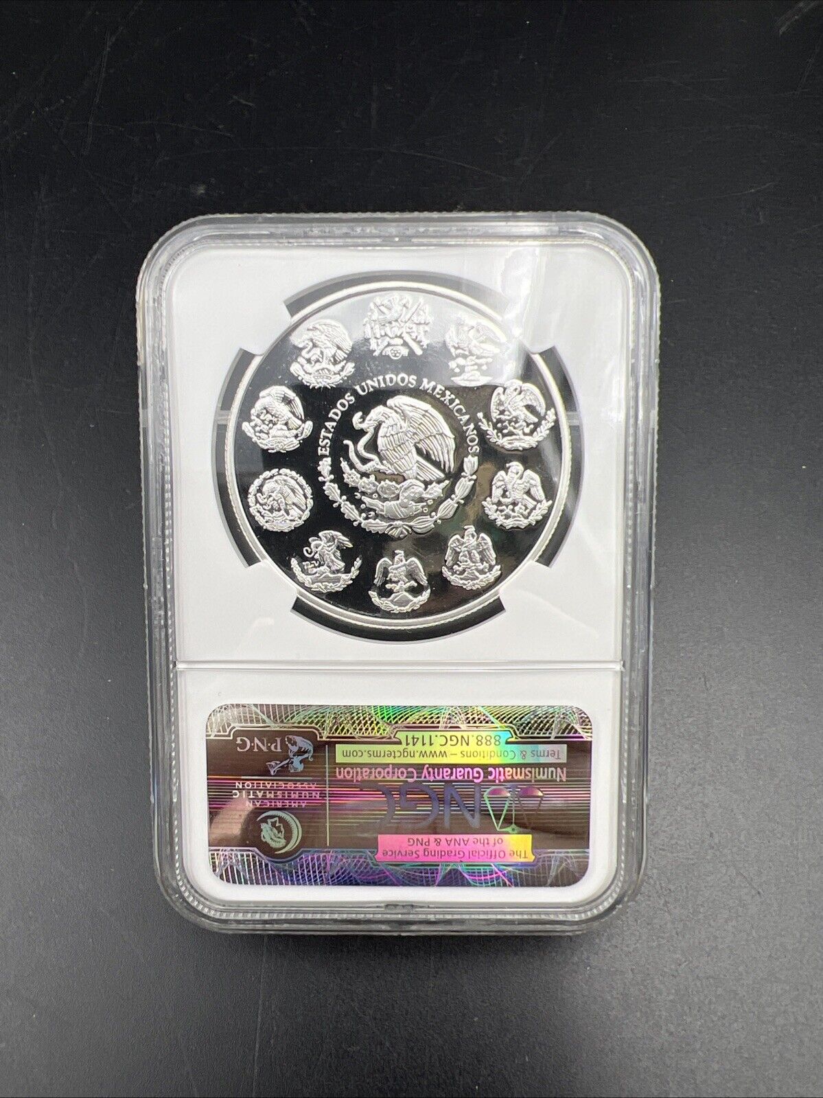 2001 Mo 1 oz Onza Mexico Libertad NGC ULTRA Cameo PF69 UCAM PROOF .999 Key Date