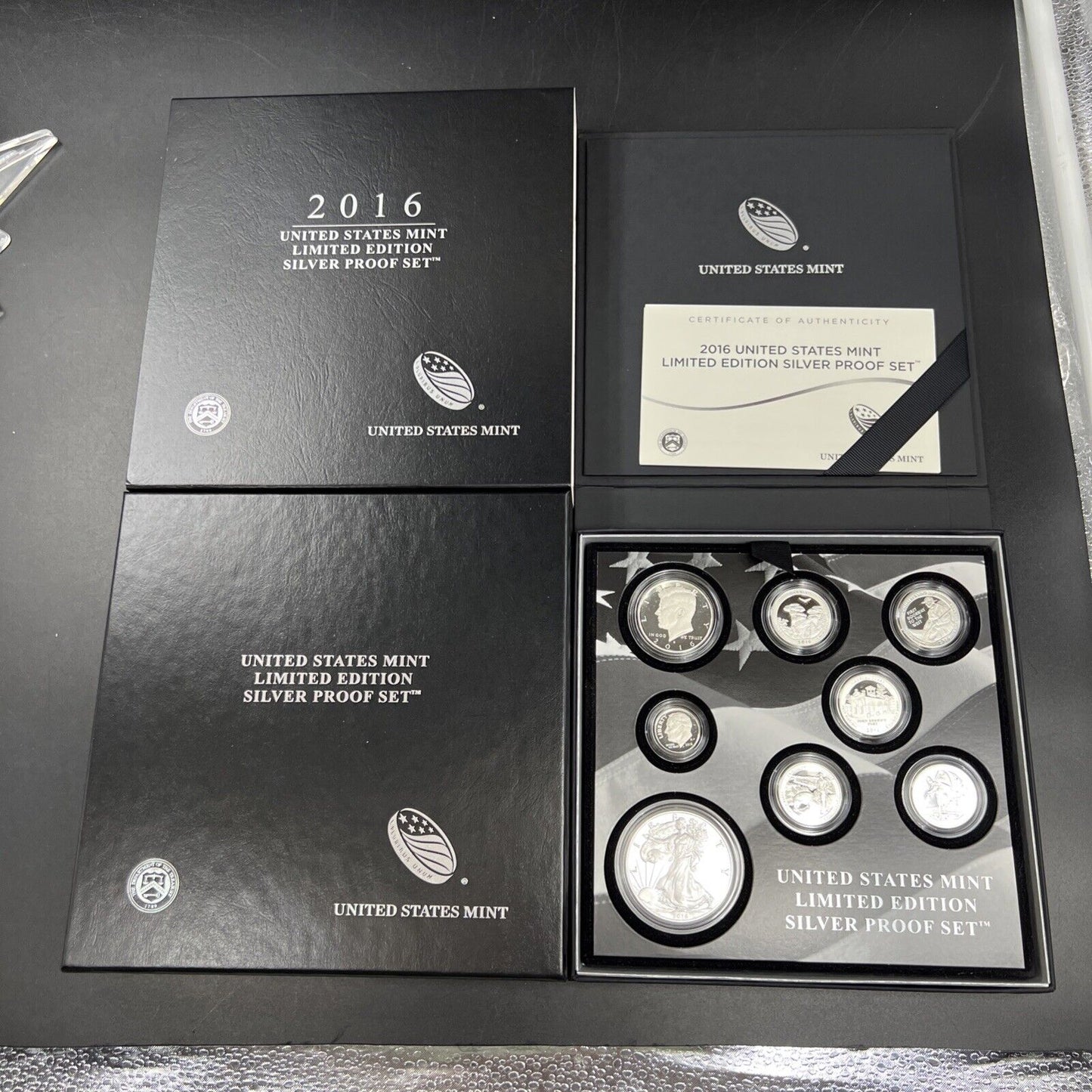 2016 United States US Mint Limited Edition Silver Proof Set OGP  BOX & COA #A