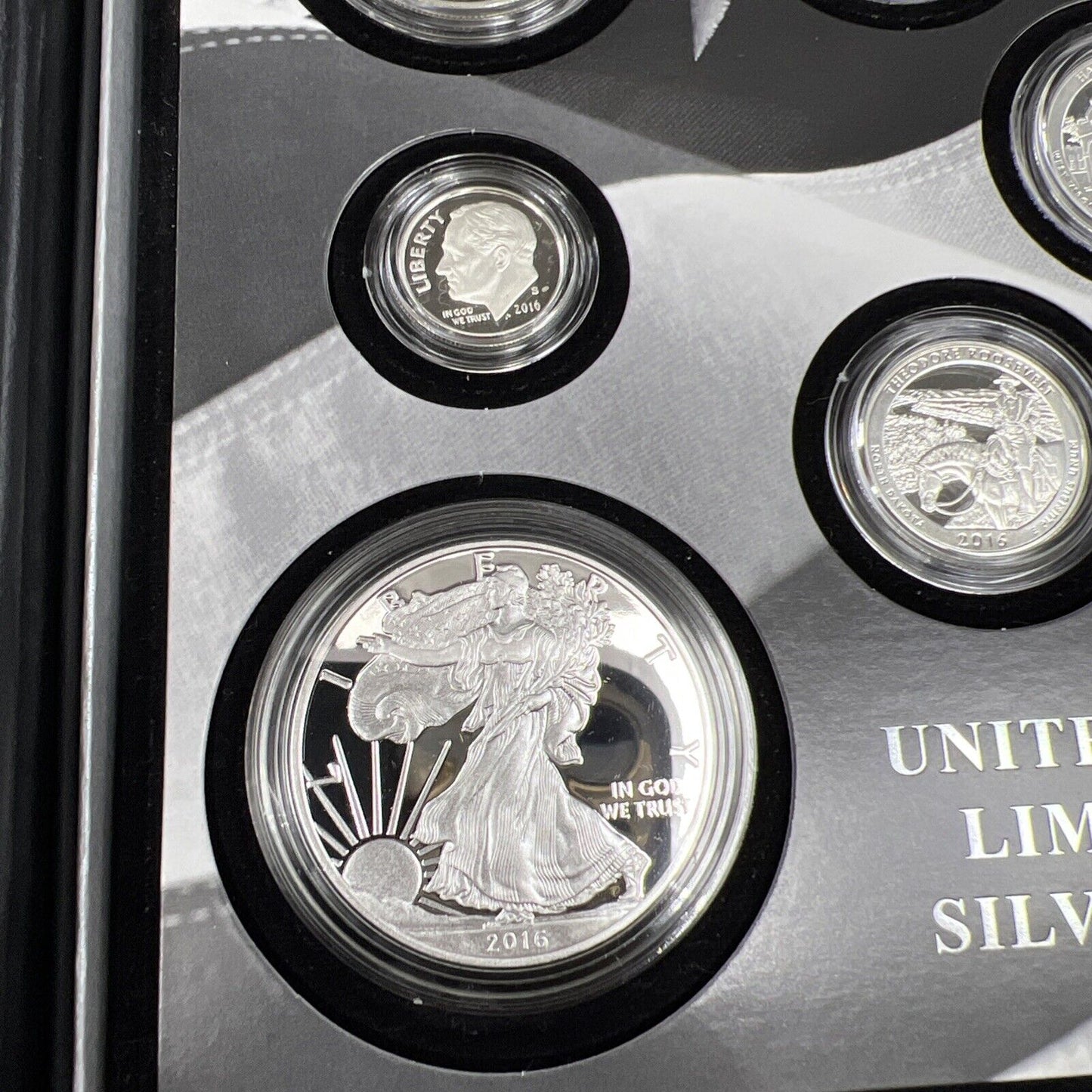 2016 United States US Mint Limited Edition Silver Proof Set OGP  BOX & COA #A