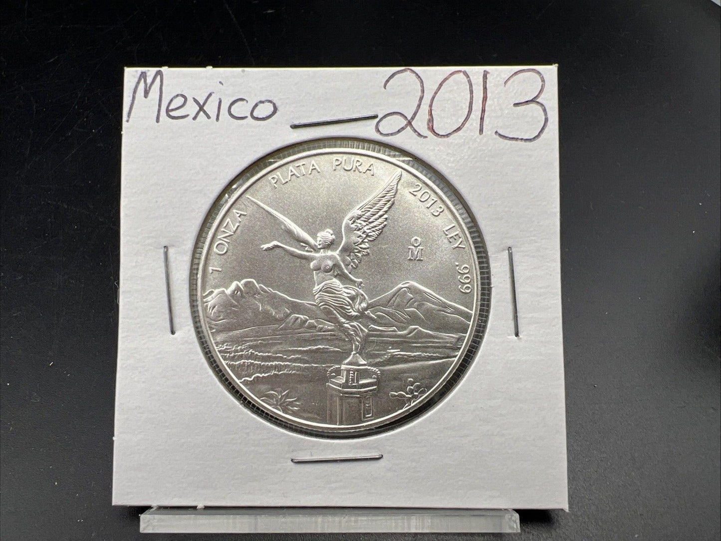 2013 Mo 1 oz Onza Mexico Libertad Gem BU UNC Ley .999 Plata Pura