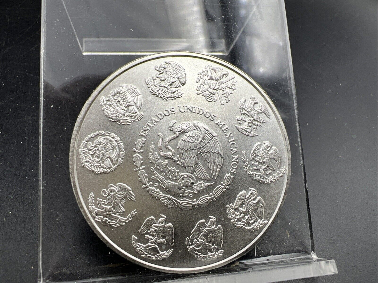 2013 Mo 1 oz Onza Mexico Libertad Gem BU UNC Ley .999 Plata Pura #B