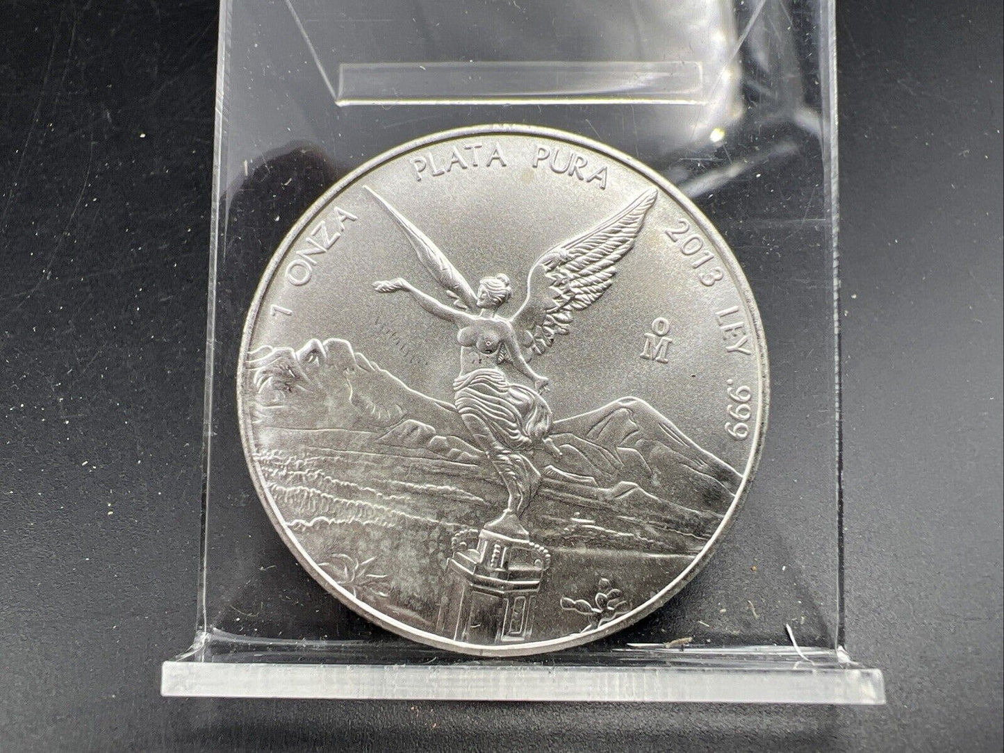 2013 Mo 1 oz Onza Mexico Libertad Gem BU UNC Ley .999 Plata Pura #B