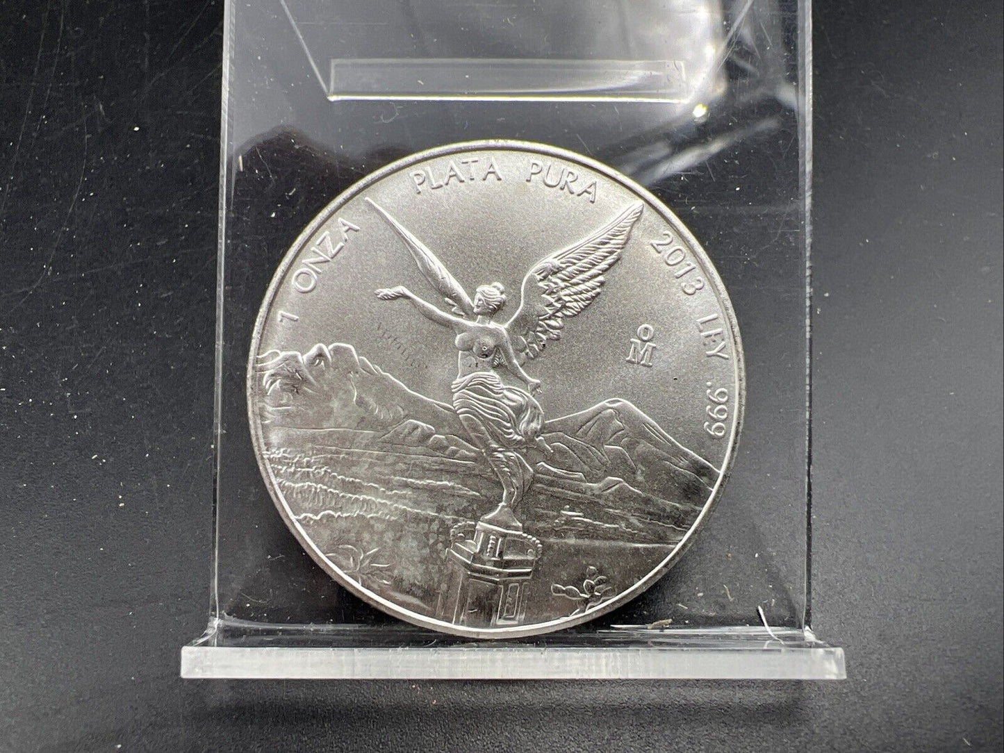 2013 Mo 1 oz Onza Mexico Libertad Gem BU UNC Ley .999 Plata Pura #B