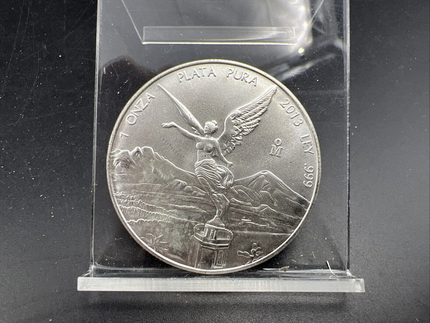 2013 Mo 1 oz Onza Mexico Libertad Gem BU UNC Ley .999 Plata Pura #B