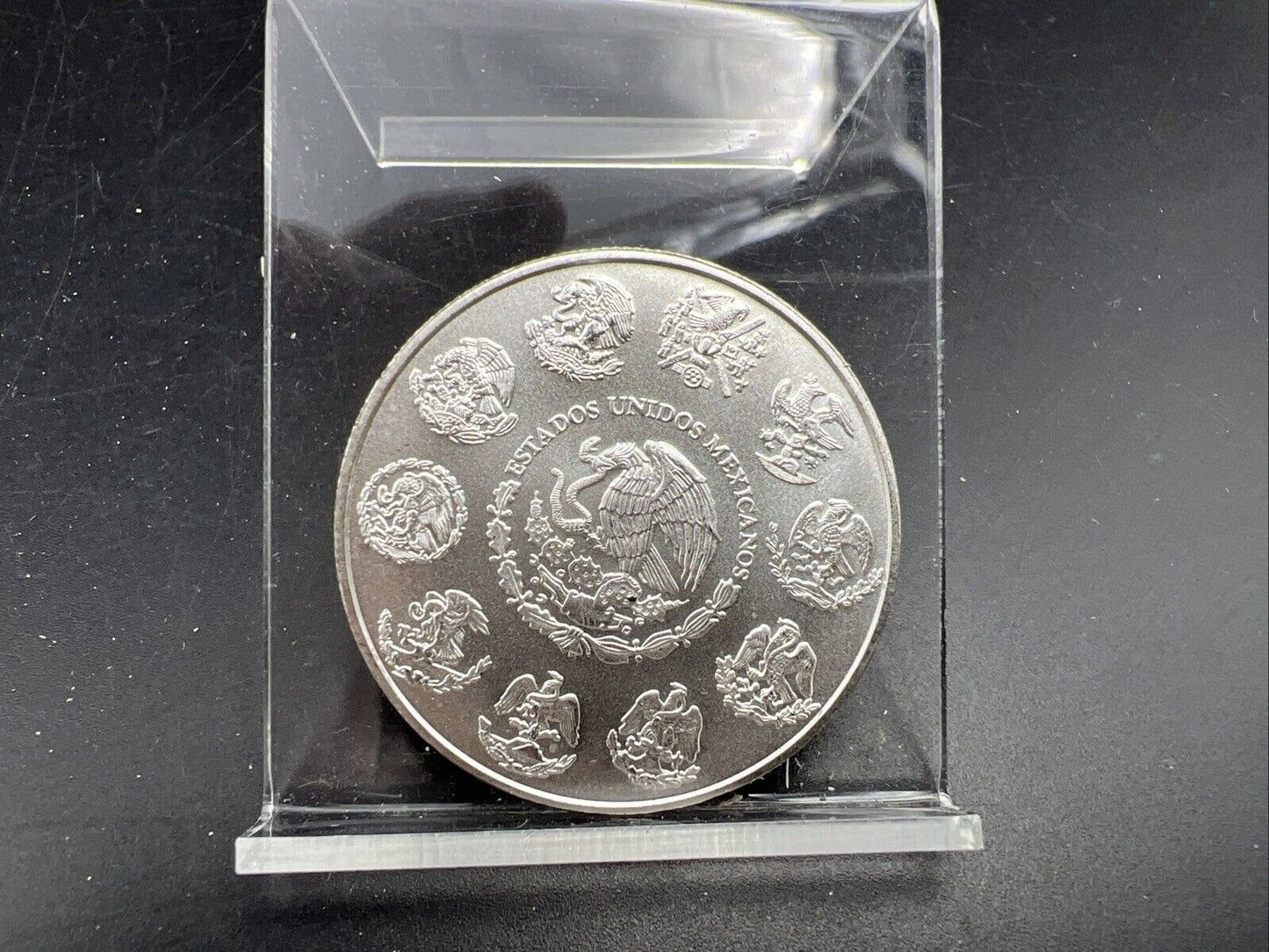 2013 Mo 1 oz Onza Mexico Libertad Gem BU UNC Ley .999 Plata Pura #B