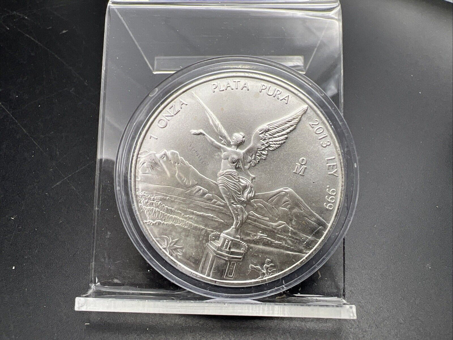 2013 Mo 1 oz Onza Mexico Libertad Gem BU UNC Ley .999 Plata Pura #B