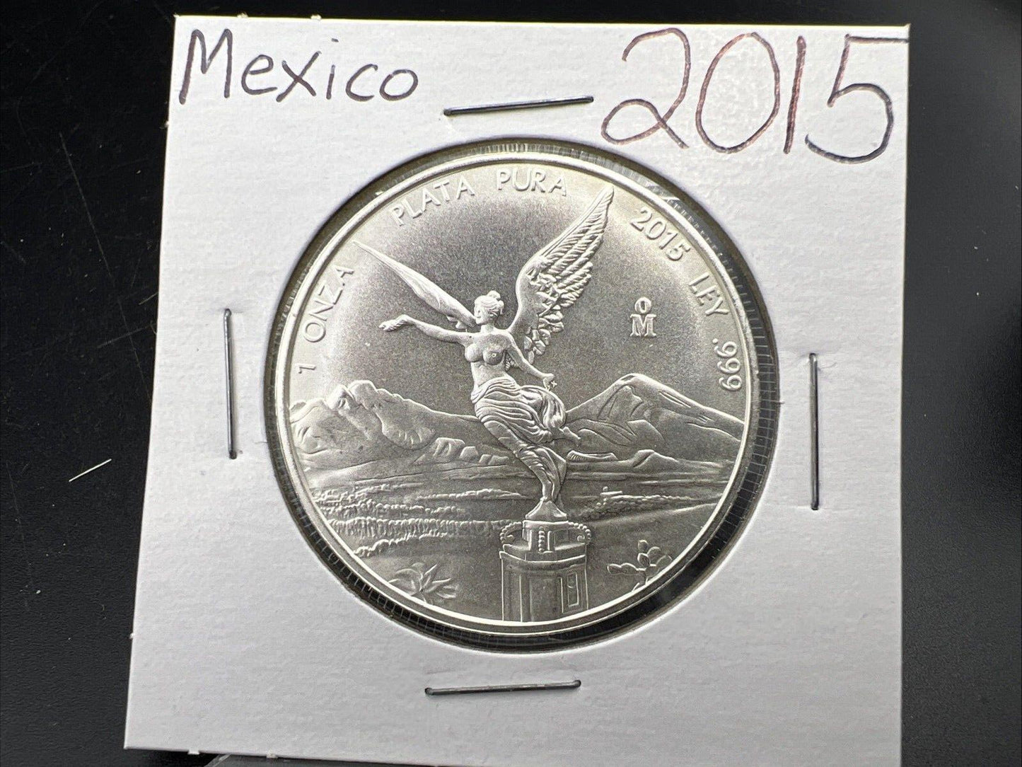 2015 Mo 1 oz Onza Mexico Libertad Gem BU UNC Ley .999 Plata Pura