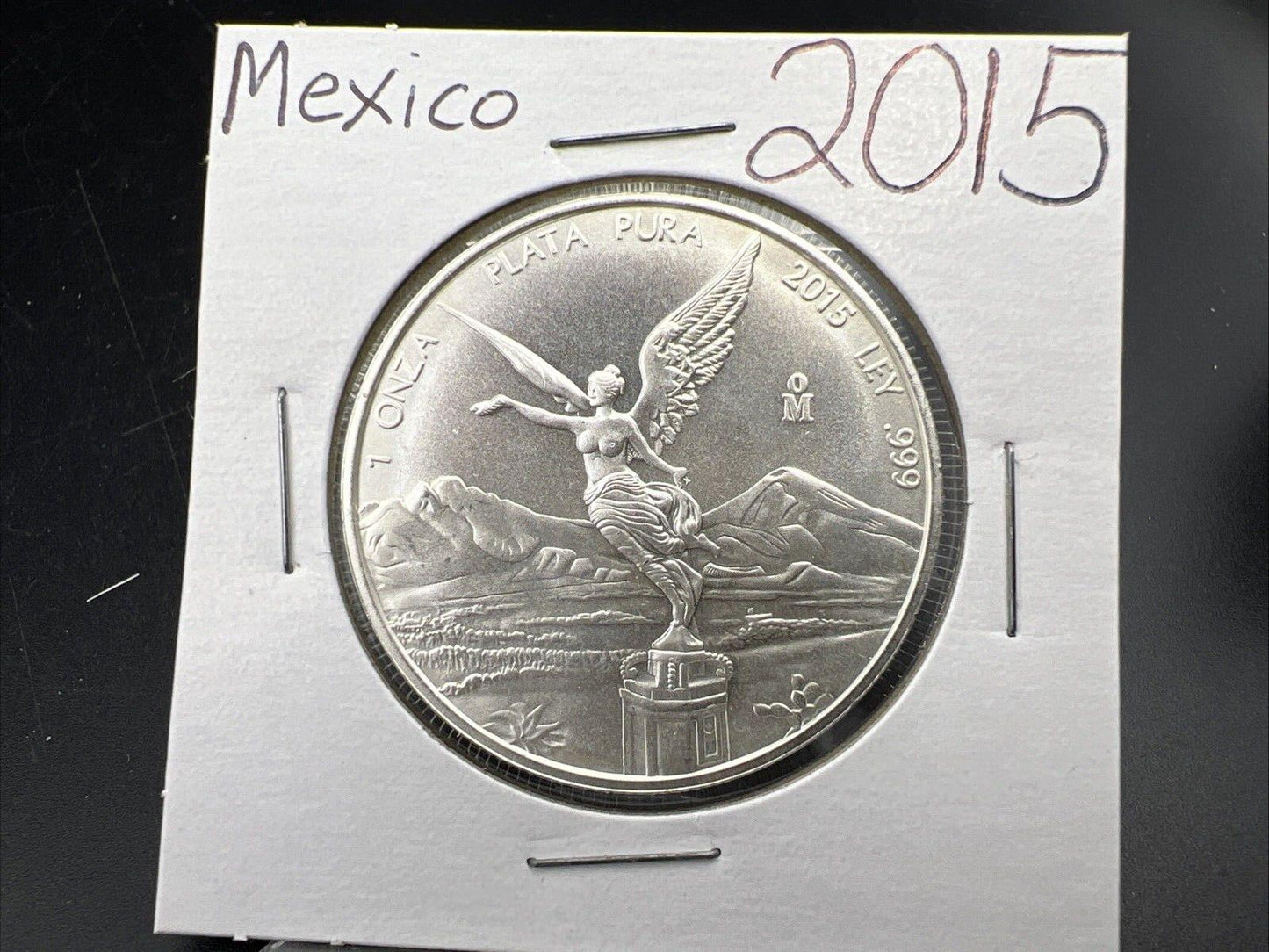 2015 Mo 1 oz Onza Mexico Libertad Gem BU UNC Ley .999 Plata Pura