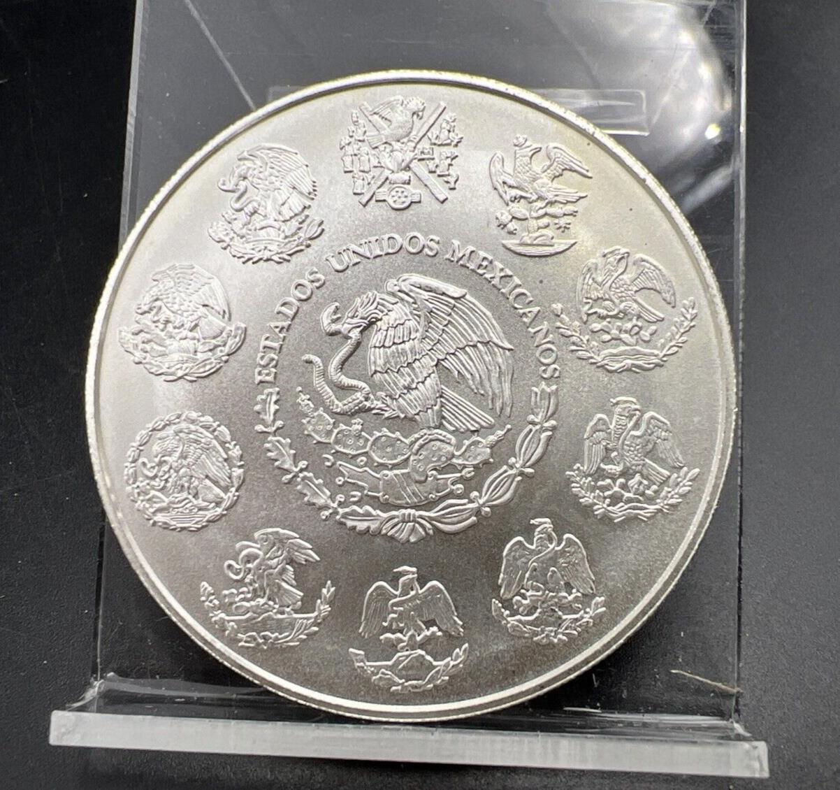 2019 Mo 2 oz Onza Mexico Libertad Gem BU UNC Ley .999 Plata Pura