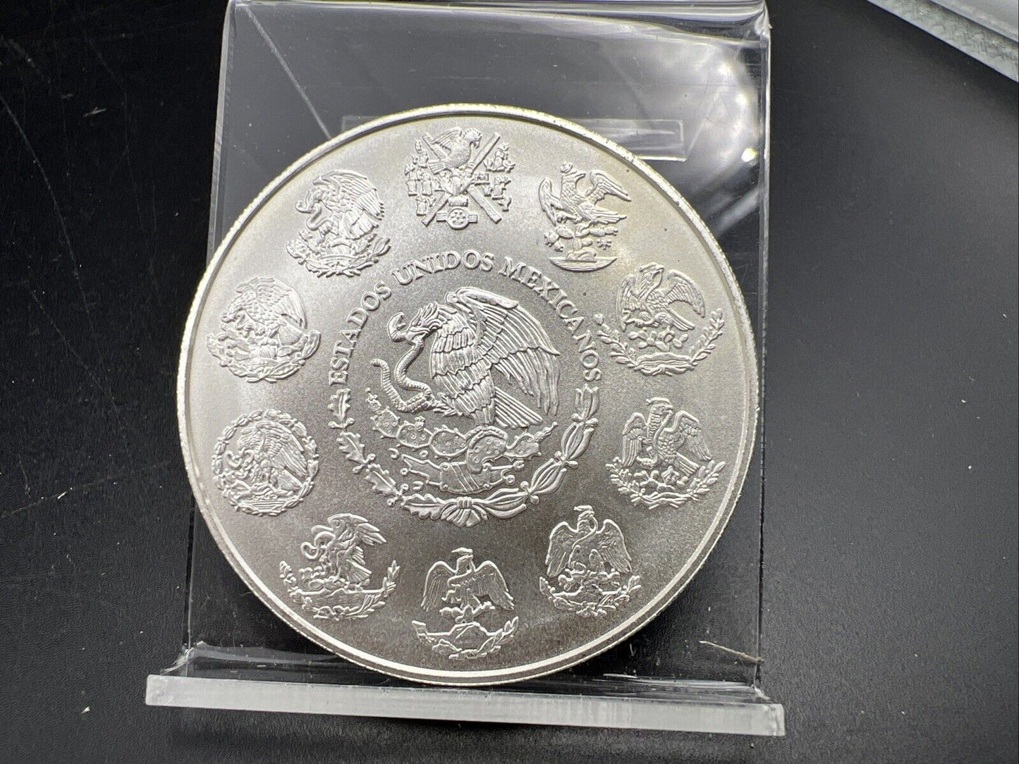 2019 Mo 2 oz Onza Mexico Libertad Gem BU UNC Ley .999 Plata Pura