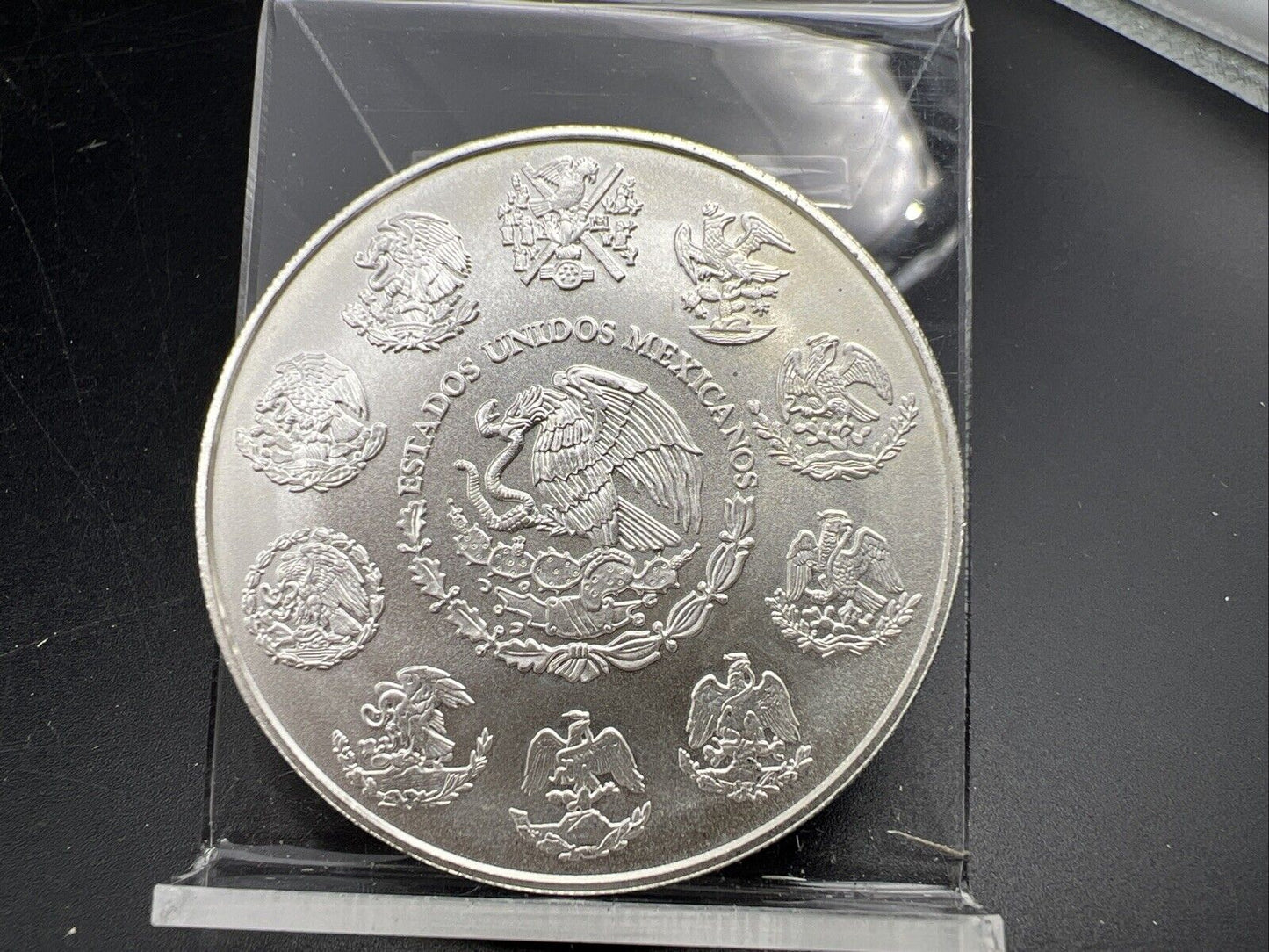 2019 Mo 2 oz Onza Mexico Libertad Gem BU UNC Ley .999 Plata Pura