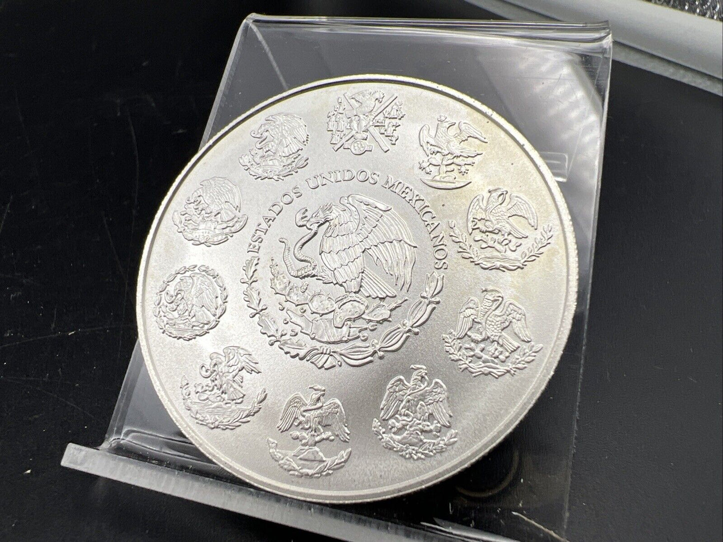 2019 Mo 2 oz Onza Mexico Libertad Gem BU UNC Ley .999 Plata Pura