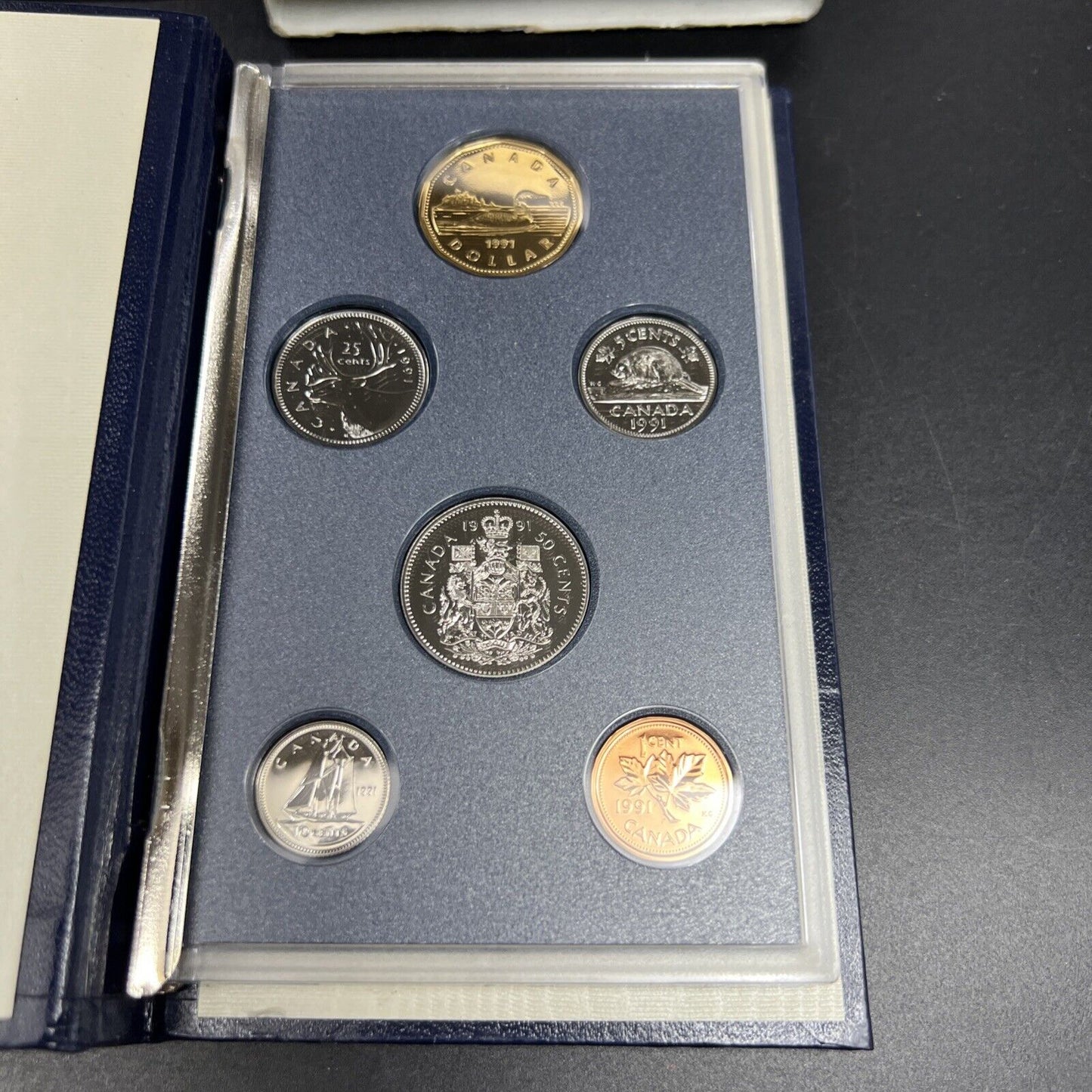 1991 Canada Double Dollar Specimen Set 6 Coins