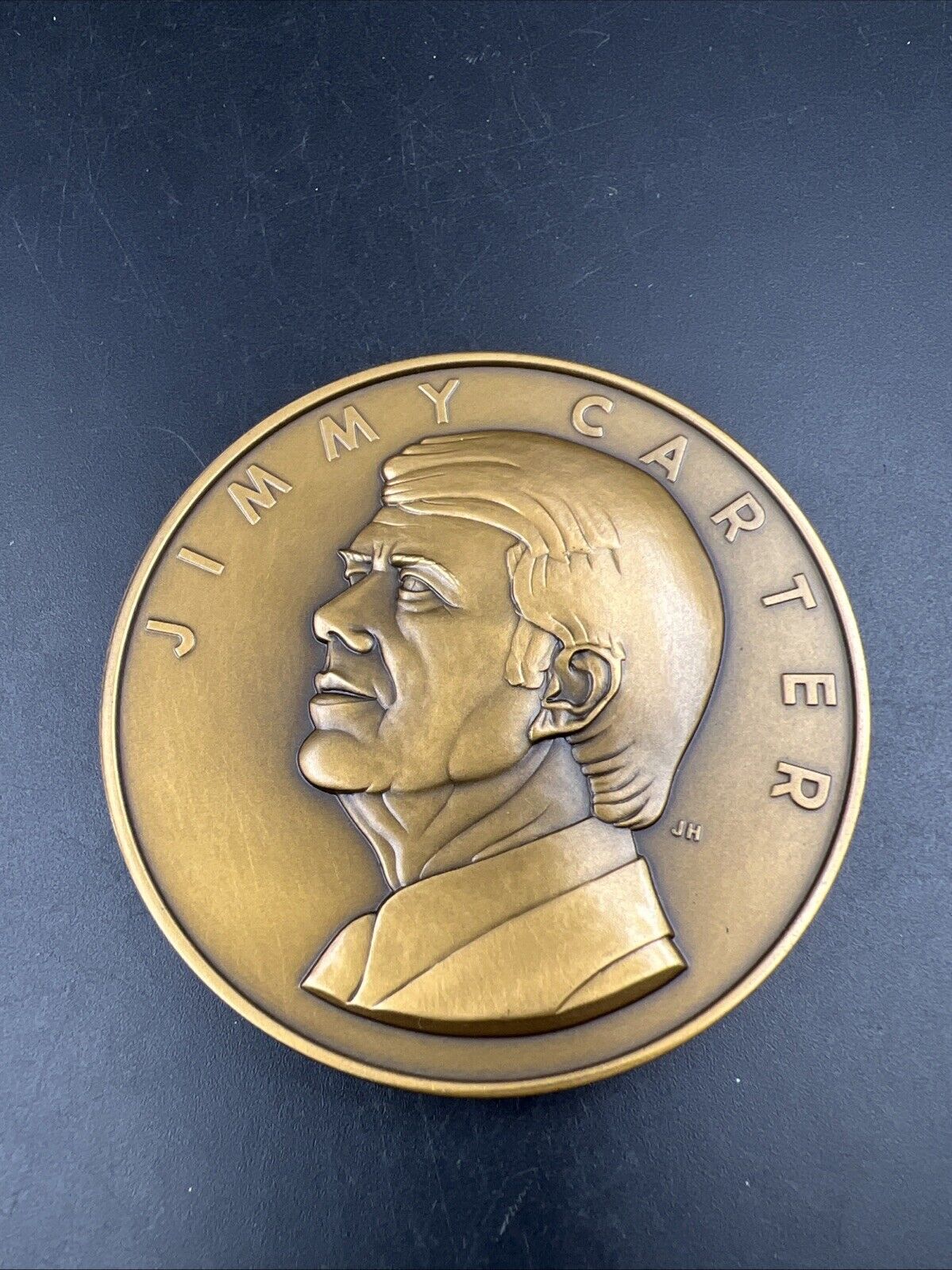 1977 Jimmy Carter Presidential Medal Franklin Mint Raw