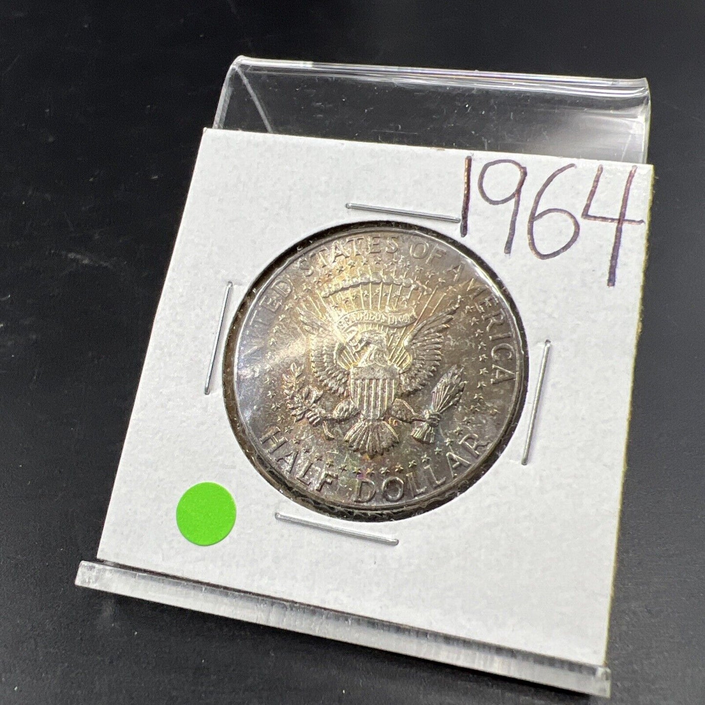 1964 P Kennedy Half Dollar Coin Choice BU UNC Neat Toning Toner BSKU#G2025B