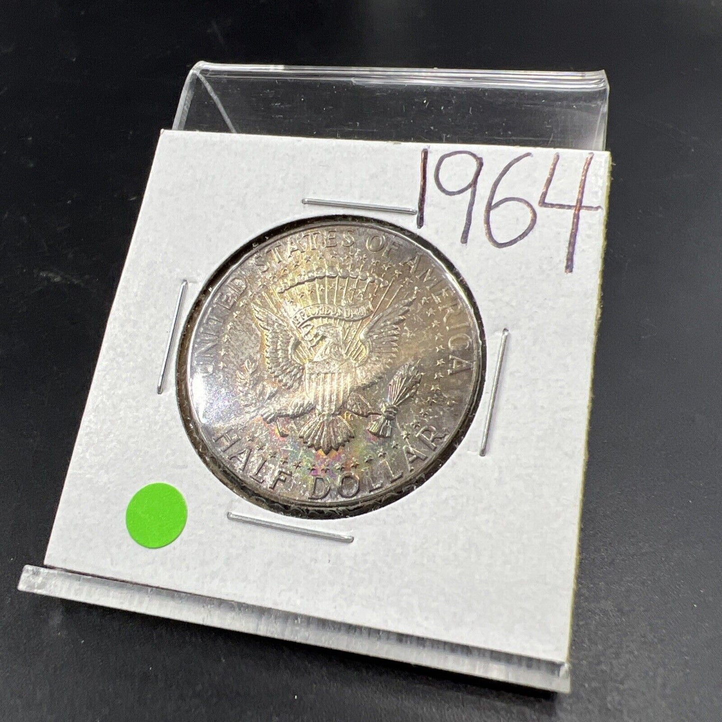 1964 P Kennedy Half Dollar Coin Choice BU UNC Neat Toning Toner BSKU#G2025B