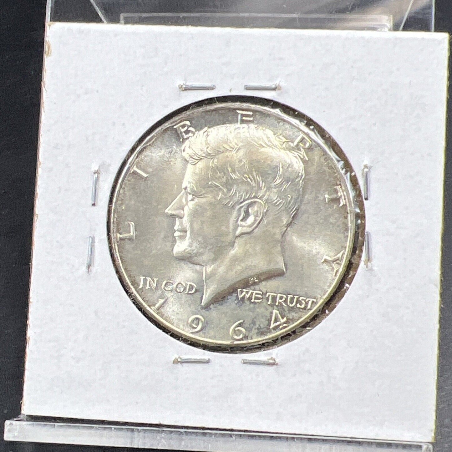 1964 P Kennedy Half Dollar Coin Choice BU UNC Neat Toning Toner BSKU#G2025B