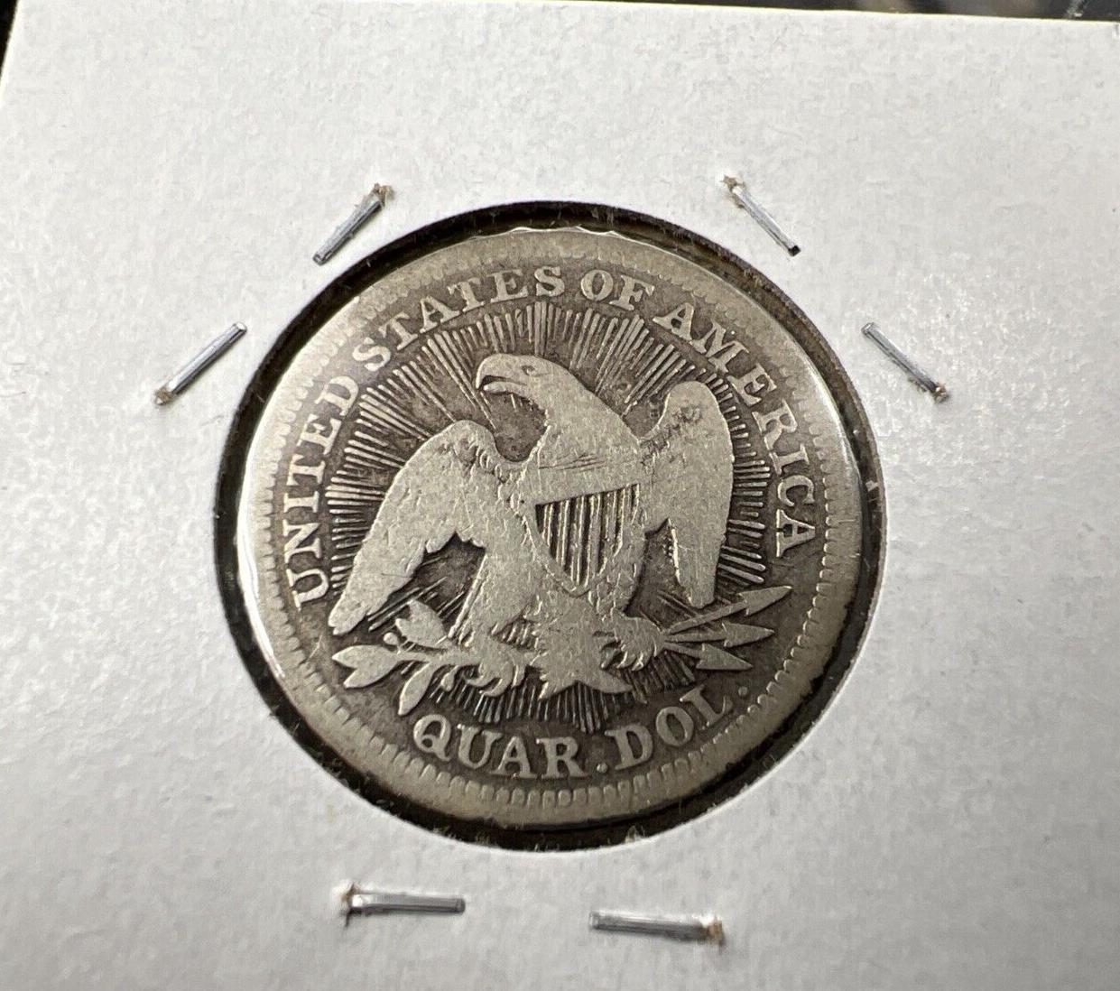 1853 25c Seated Liberty Quarter with Arrows & Rays Variety Choice Fine Circ