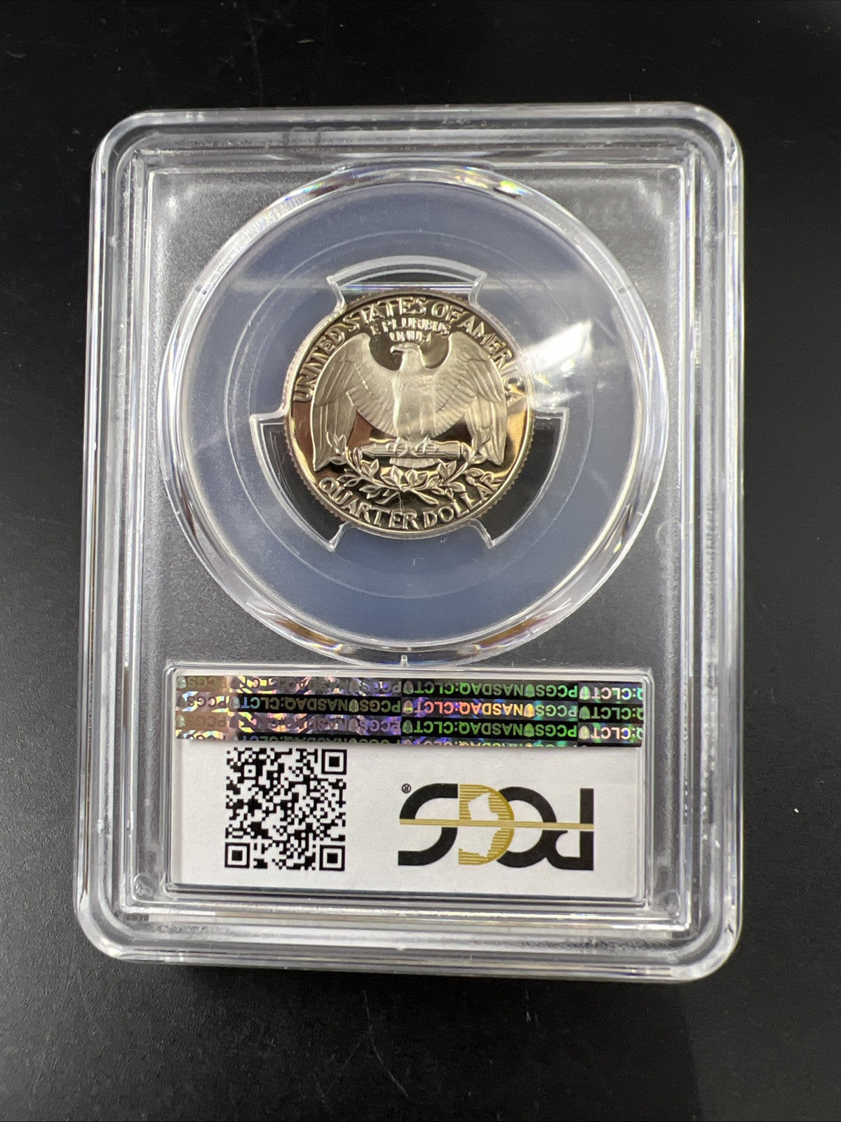 1981 S Type 1 25c Clad Copper Nickel Washington Quarter Coin PCGS PR69 DCAM #864