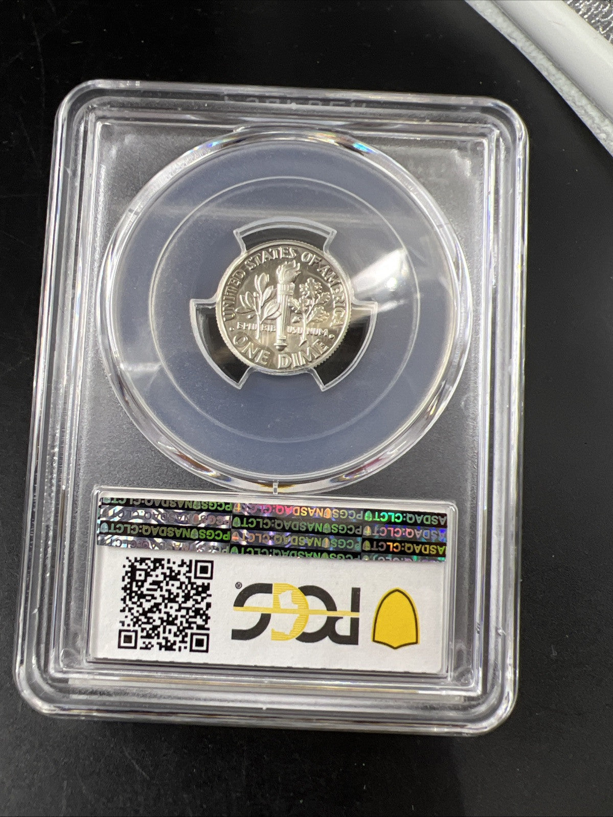 2002 S 10c Roosevelt 90% Silver Dime Coin PCGS PR69 DCAM Proof