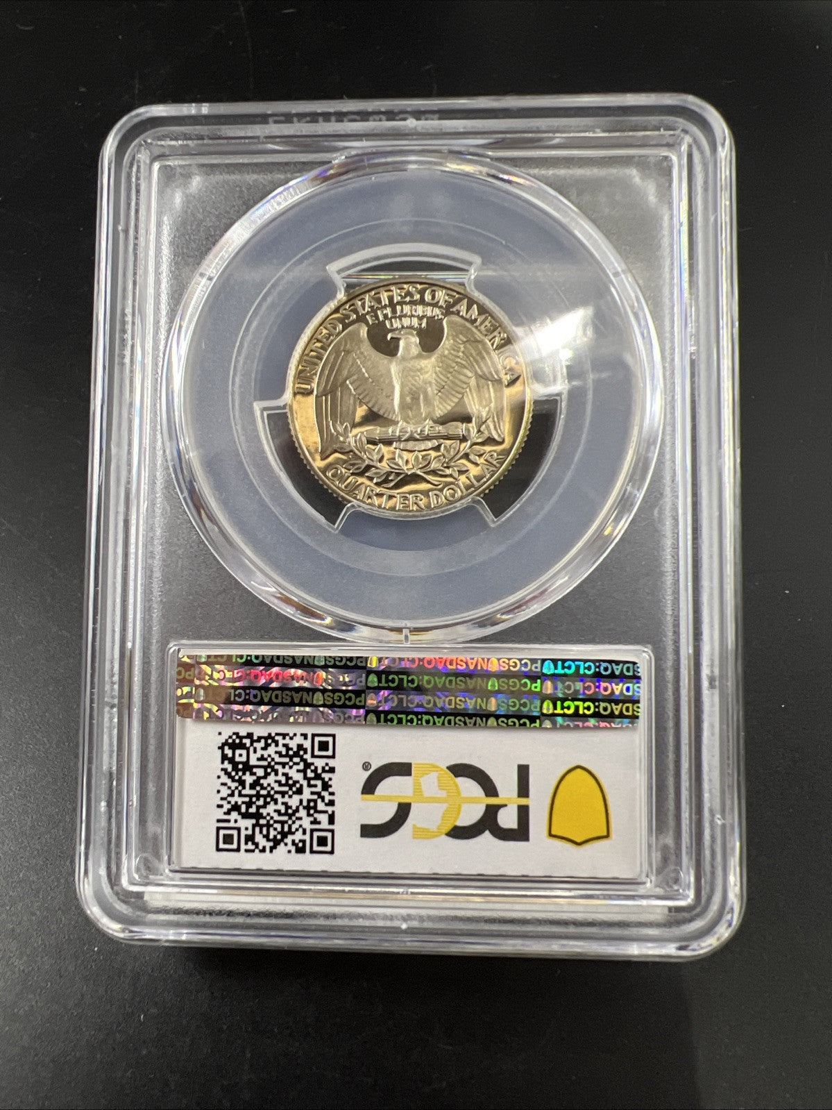 1980 S 25c Clad Copper Nickel Washington Quarter Coin PCGS PR69 DCAM #406