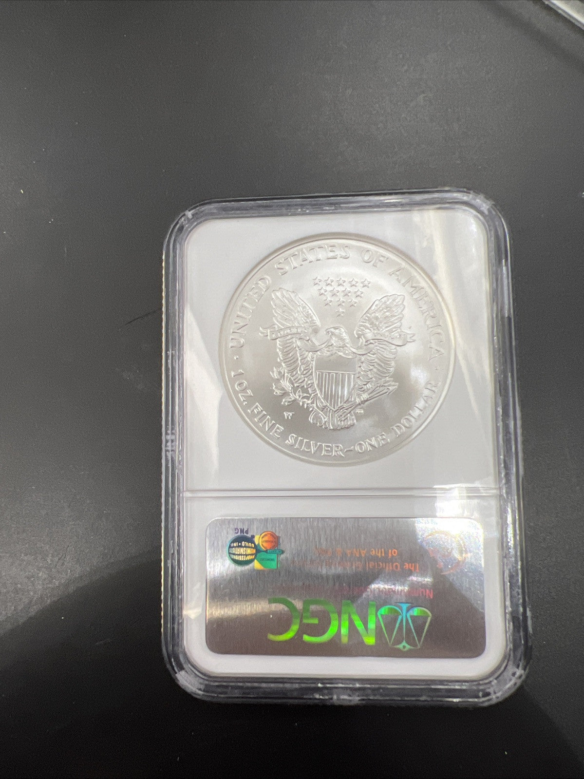 2007 W Burnished ASE American Silver Eagle Coin NGC MS70 Early Releases #027