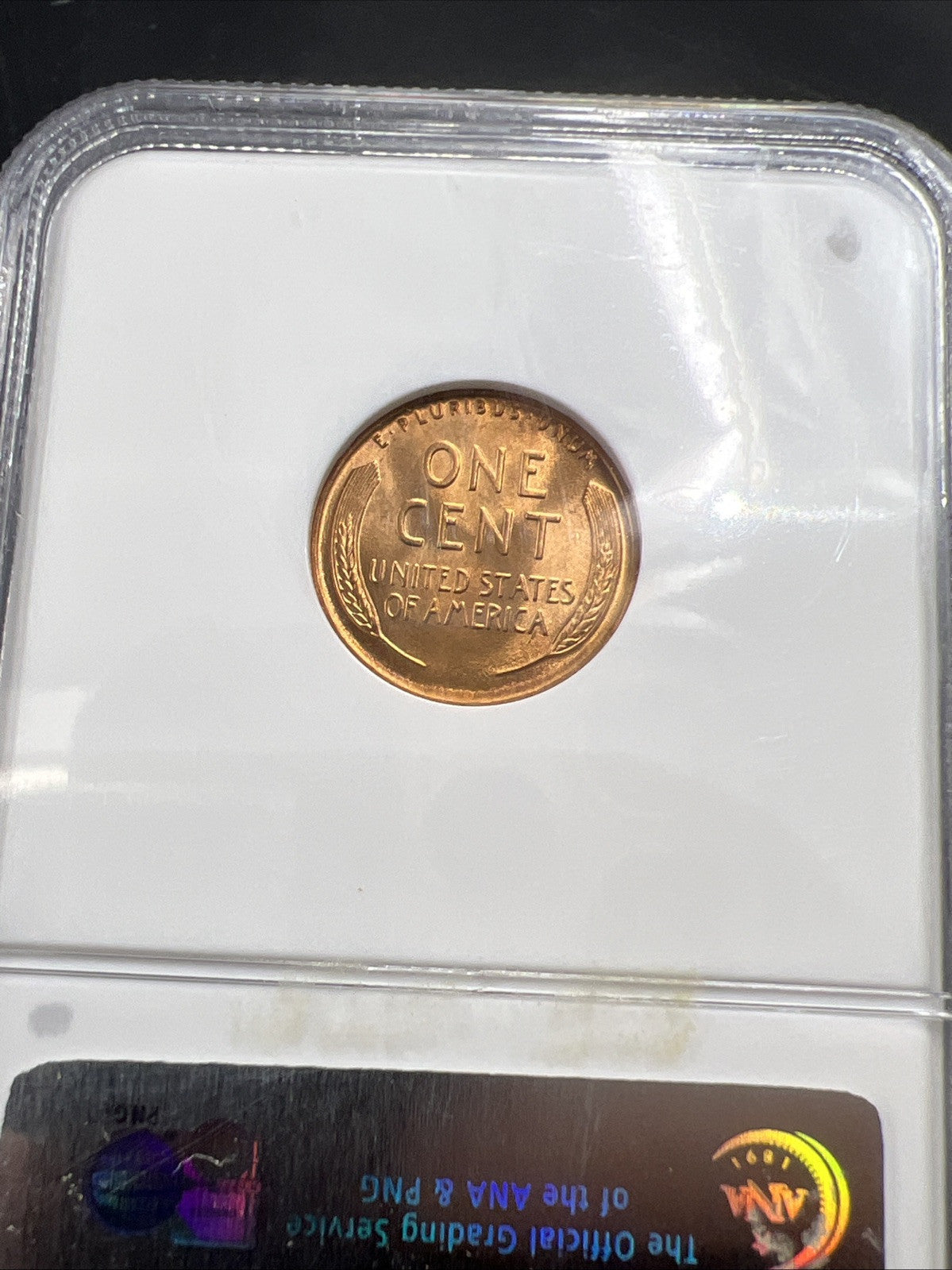 1944 D 1c Lincoln Wheat Cent Penny Coin NGC MS67 RD Gem BU Certified #027