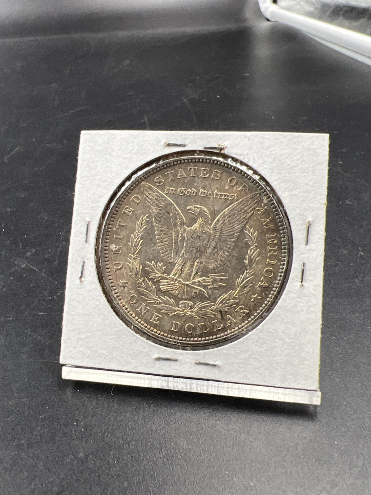1887 P $1 Morgan Silver Dollar Coin Choice AU Neat Toning