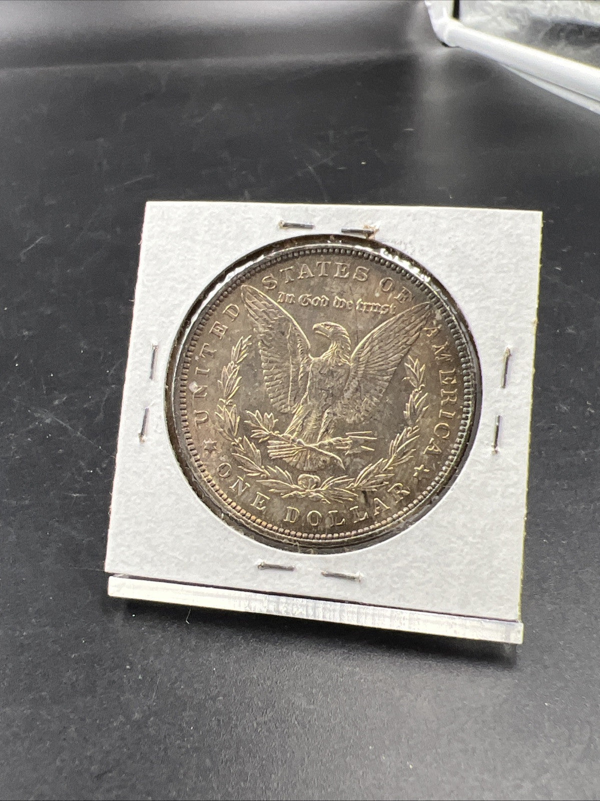 1887 P $1 Morgan Silver Dollar Coin Choice AU Neat Toning