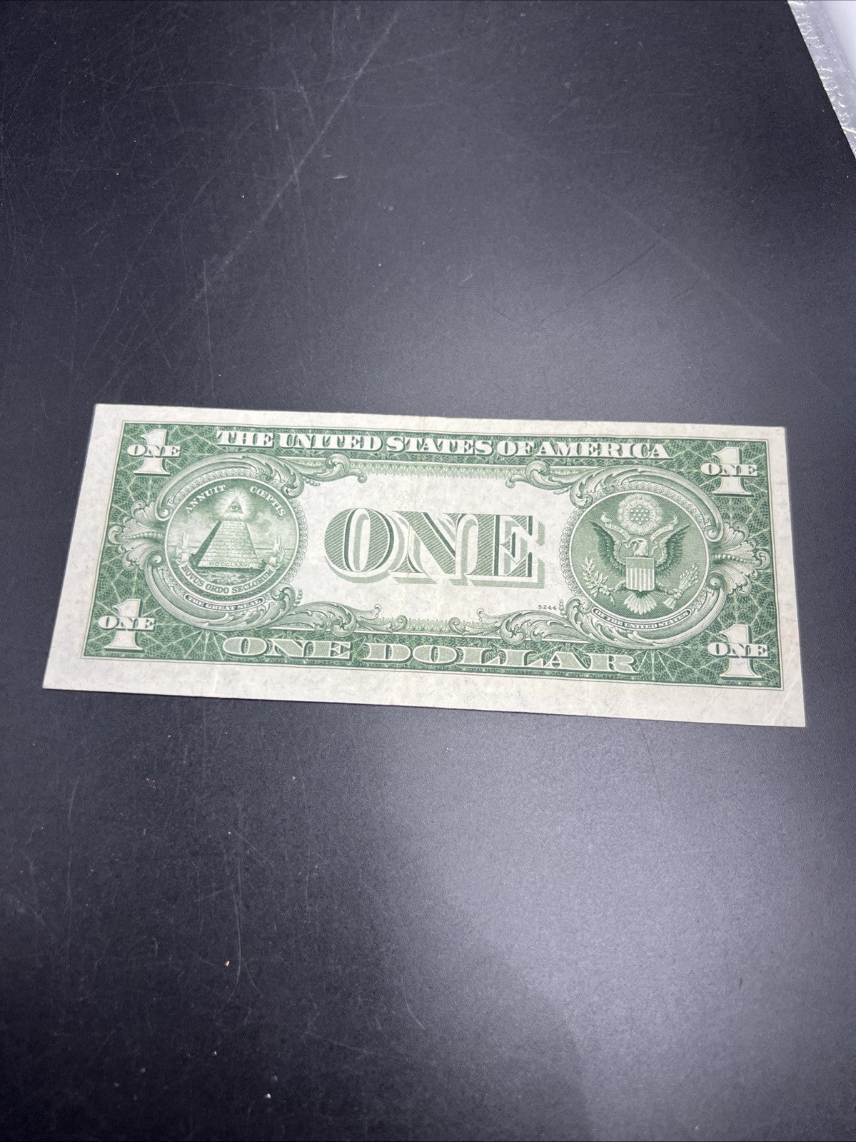 1935 D $1 One Dollar Blue Seal Silver Certificate Choice VF Very Fine Circ #988