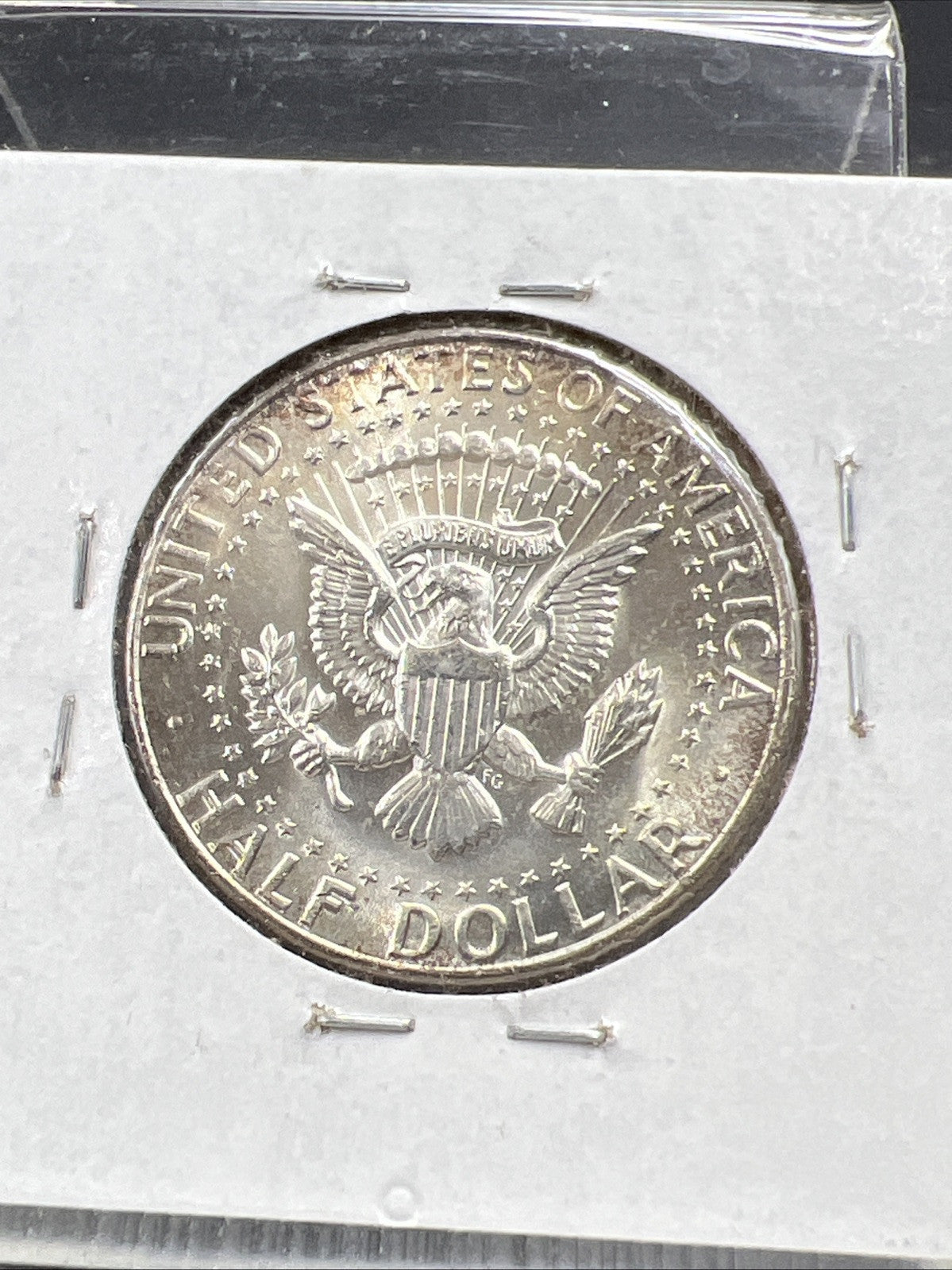 1964 P Kennedy Half Dollar Coin Choice BU UNC Neat Toning Toner #2192025A