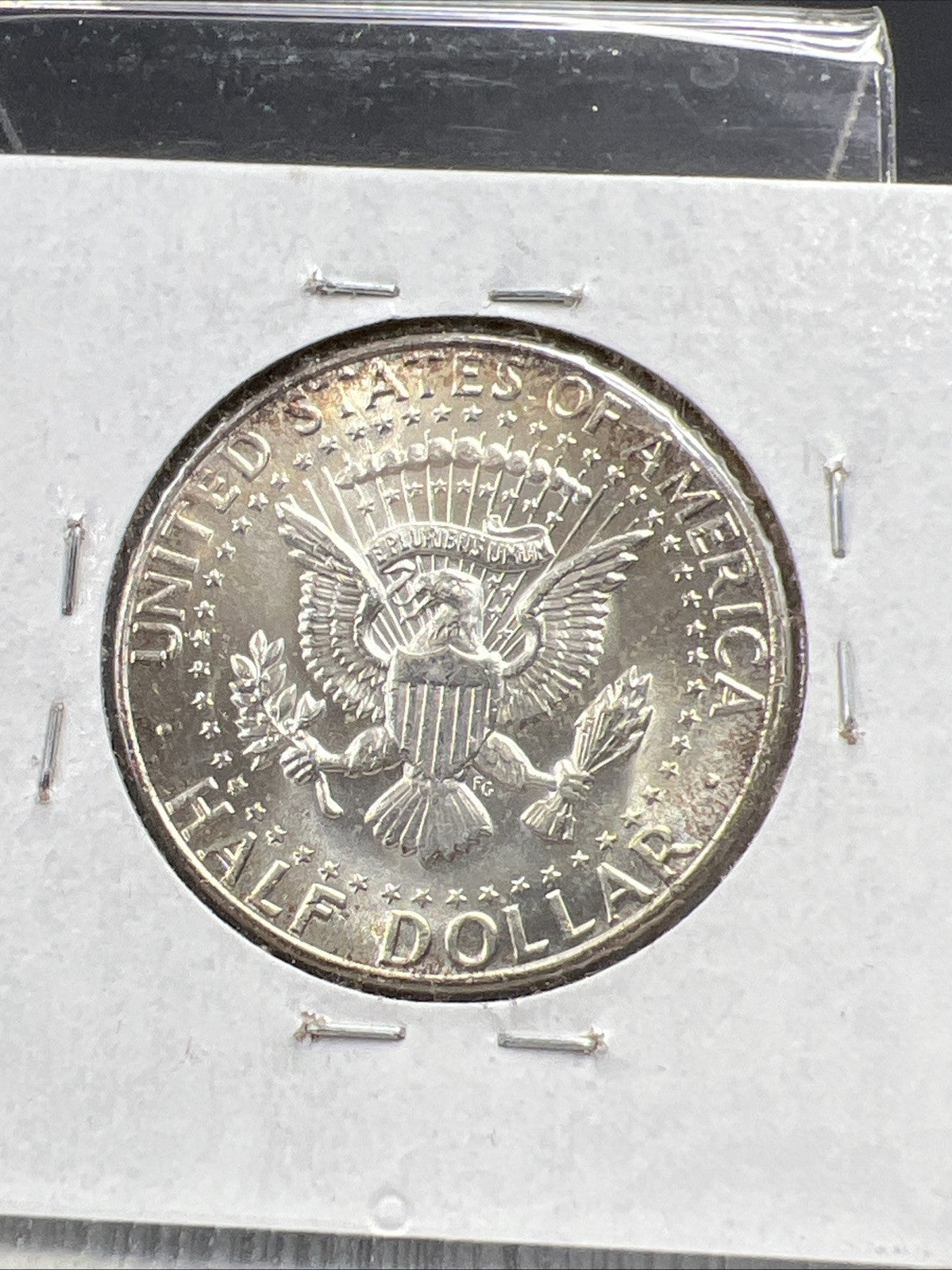 1964 P Kennedy Half Dollar Coin Choice BU UNC Neat Toning Toner #2192025A