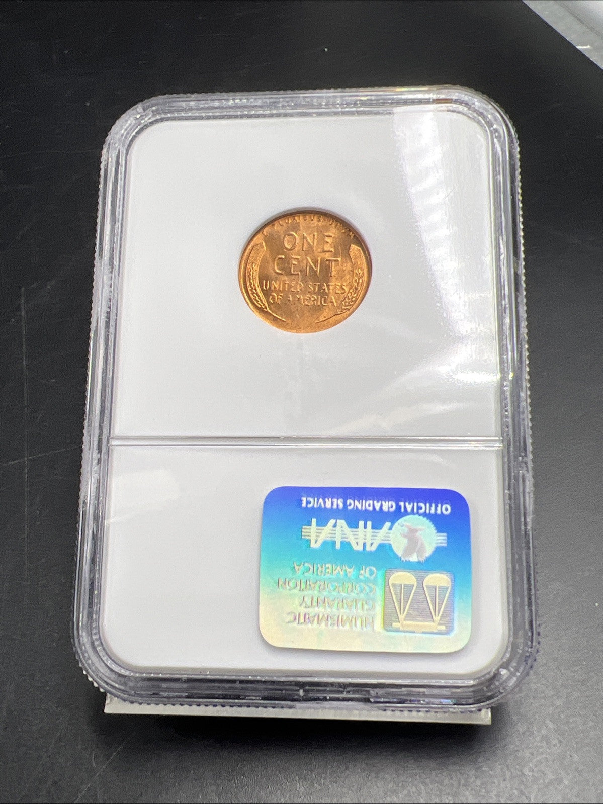 1958 D Lincoln Wheat Cent Penny Coin NGC MS66 RD GEM BU #055