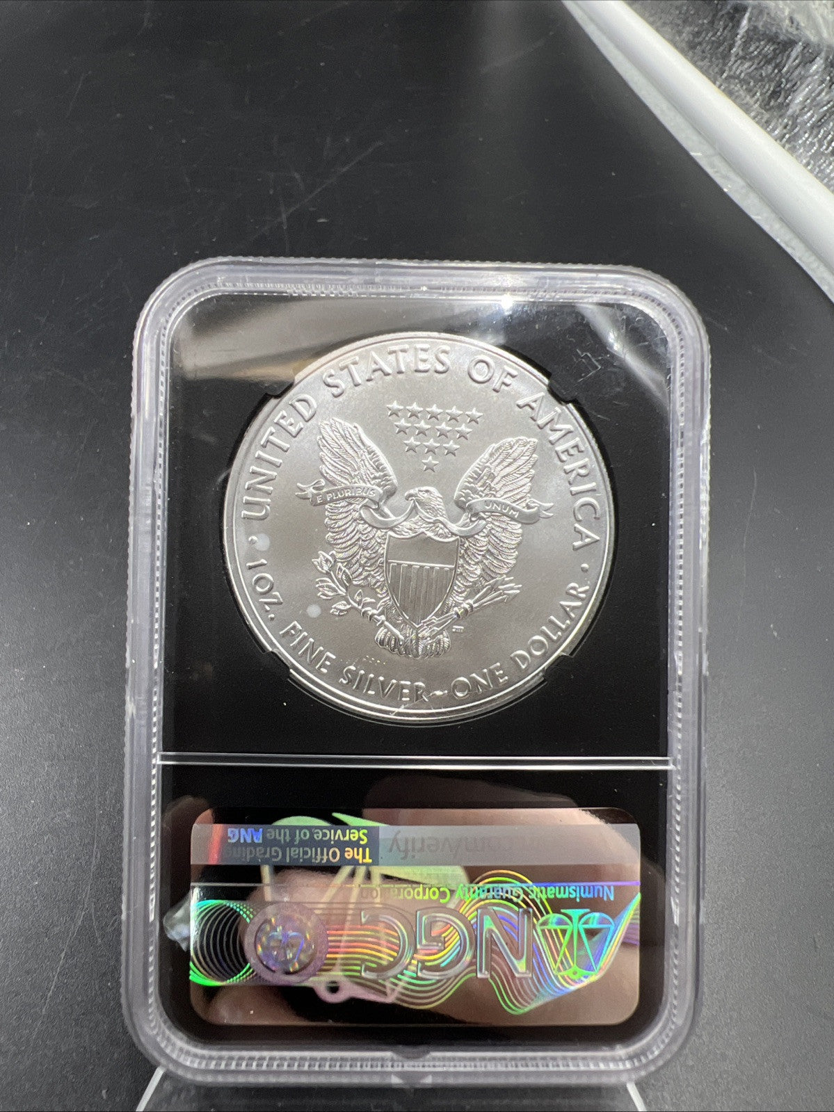 2020 S $1 ASE MS69 Emergency production American Silver Eagle #231
