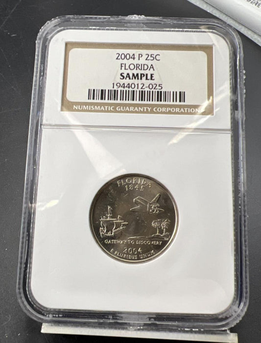 2004 P Florida NGC Sample Slab BU UNC
